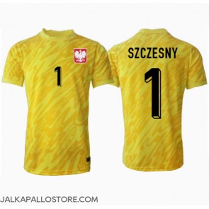 Puola Wojciech Szczesny #1 Maalivahti Kotipaita EM-Kisat 2024 Lyhythihainen